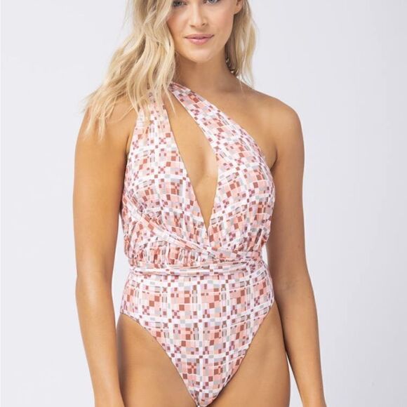 NWT L*Space Allegra Wear It Your Way One Piece Swimsuit XL - Picture 10 of 15